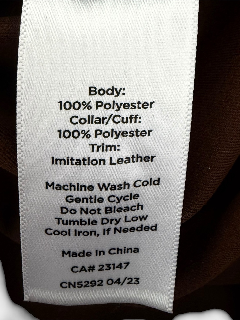 Talbots Chocolate Brown Woven
Water-Resistant Cape Equestrian Old Money - Picture 8 of 9